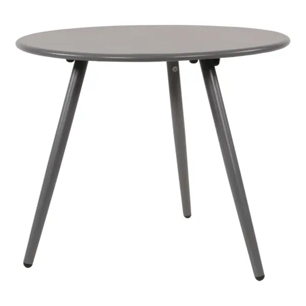 Lesli Living Beistelltisch Rafael Metall blueberry grey Ø45 x 35 cm Bestpreis