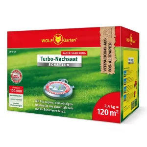 Finale Aktion WOLF Garten - Turbo-Nachsaat Schatten 3826122 LR-S 120