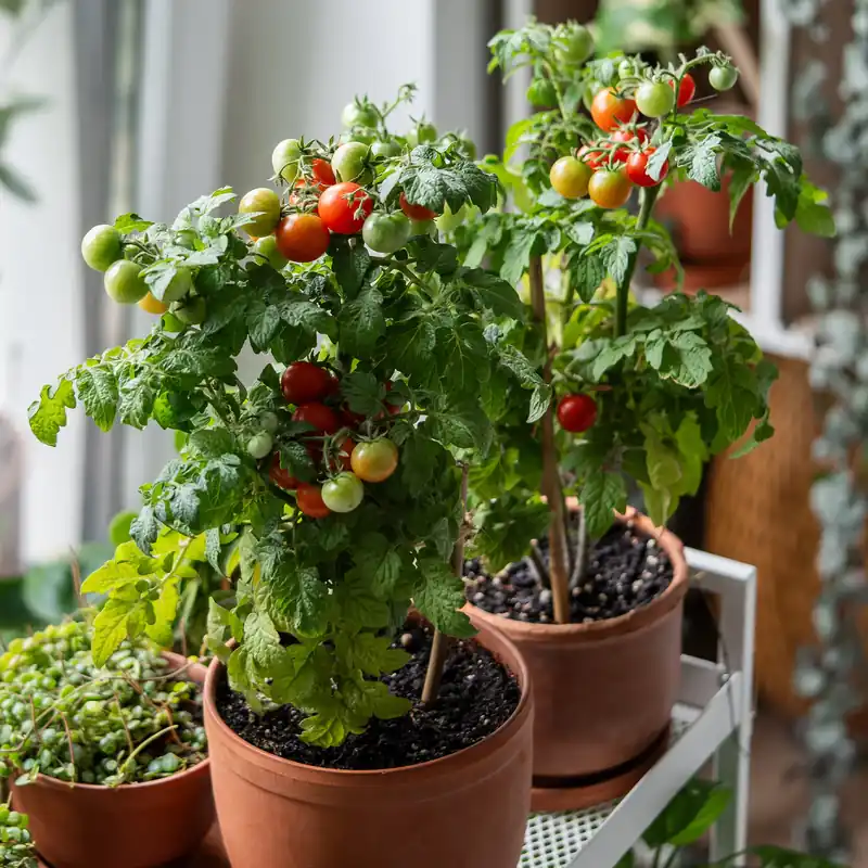 Kirschtomate ‘Tiny Tim’ Solanum lycopersicum tiny tim Abverkauf