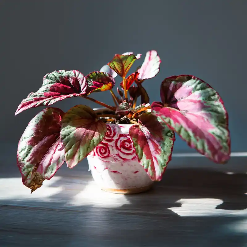 Top-Seller Begonie ‘Maui Sunset’ (Begonia) Begonia rex Maui Sunset