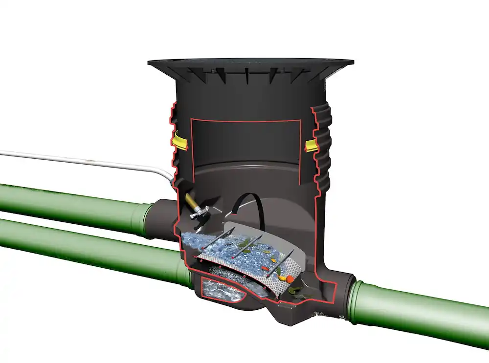 Rabatt Optimax-Gewerbe-Filter Extern begehbar