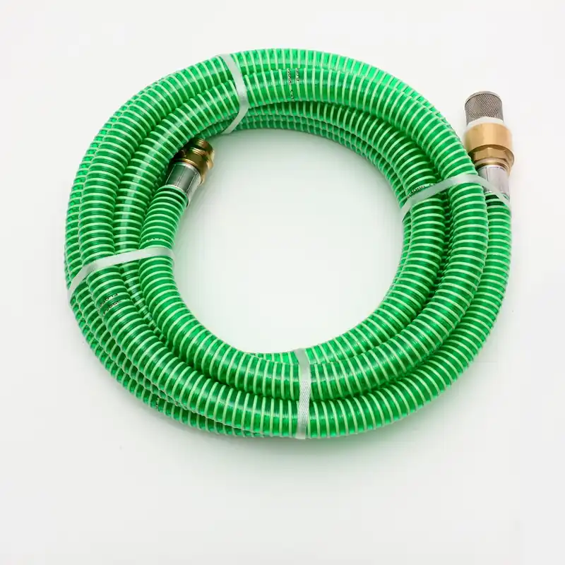 Kostenloser Rückversand Saugschlauchgarnitur PVC m.Messing- Anschl.arm.,1‘‘,7m