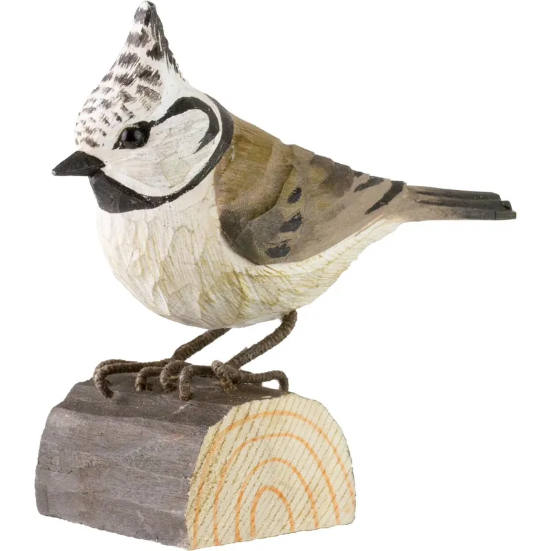 Schnäppchen WILDLIFE DecoBirds Holz, Haubenmeise