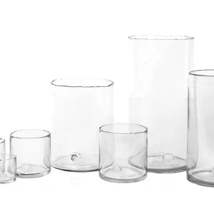 WMG Glaszylinder mit Boden, klar-organic Letzte Chance