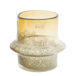 Ausverkauf DutZ Teelichthalter Votive Ringo, Amber bubbles