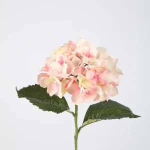 Abverkauf Colours & Green Seidenblume HYDRANGEA Stem/Spray, cream rose