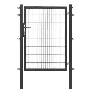 Zaun-Einzeltor premium plus 1-flg. 1200x1600mm anthrazit Expressversand