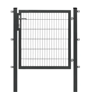 Nur Heute Zaun-Einzeltor premium plus 1-flg. 1200x1200mm anthrazit