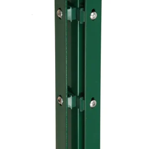 Premium Eckpfosten 60/40 L=1400 mm, grün Abverkauf