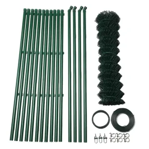 Maschendraht-Set 1250 mm L 15m, grün Mega-Angebot