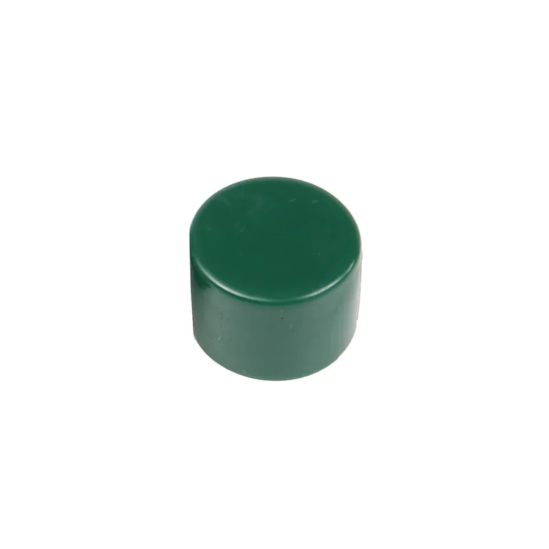 Solange Der Vorrat Reicht Pfostenkappe Kunststoff Ø 34 mm, grün