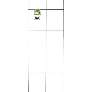 Draht Gitterspalier grün 45x150 cm, eckig Neue Kollektion