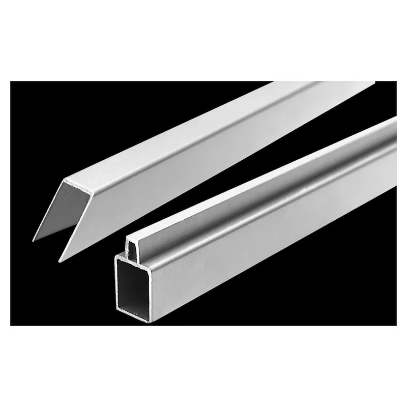ECOSTECK-Start & Abschluss Set SILBER, für ein Eckelement Solange Der Vorrat Reicht