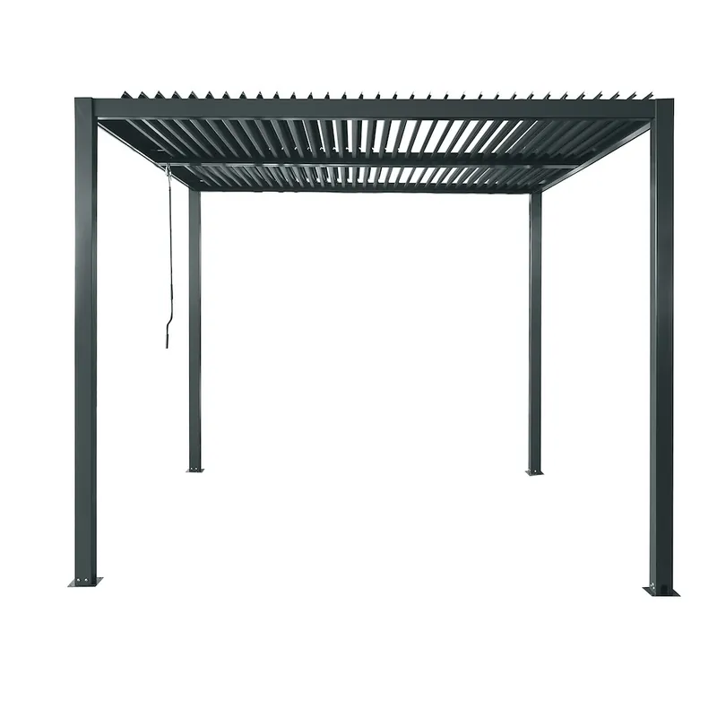 Pergola, Flachdach Alu,pulverbesch.,300x310x250cm Preisreduziert