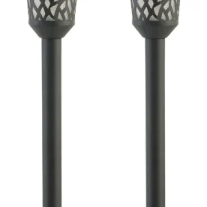 Aktuell LUXFORM Gartenleuchte »Luxform Solar Torch Swansea« LED-Modul 1 Stk. Warmweiß LED-Gartenleuchte, Solarenergie, IP46