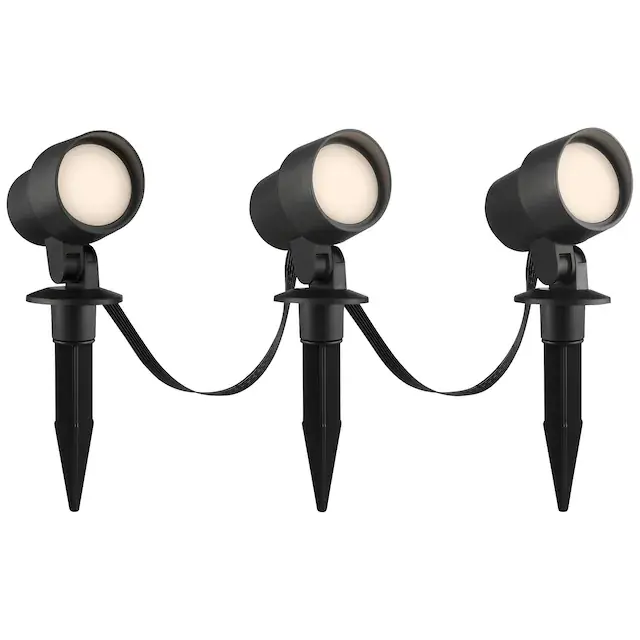 Brilliant LED Gartenleuchte »Kamara« LED-Modul 3 Stk. RGB | warmweiß - kaltweiß LED Gartenspieß Set, dimmbar, RGB, CCT, IP44, schwarz, App steuerbar Neue Kollektion