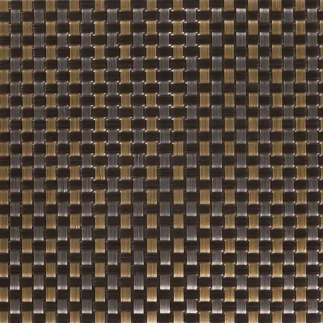 Echt GARDEN 'N' MORE Sichtschutzstreifen »Dekor-Fertigstreifen« Rattan Geflecht-Struktur, 5 Streifen, 2,1m lang, 19cm hoch, goldbraun