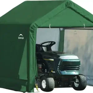ShelterLogic Foliengerätehaus grün, 180x180 cm Begrenztes Angebot