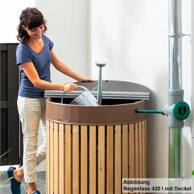 Beckmann Regentonnendeckel »Größe 5« für Regenfass 800 l Letzte Chance