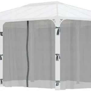Angebot Palram - Canopia Pavillonseitenteil Insektenschutznetz 217 x 465cm