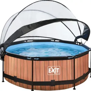 EXIT Framepool »inkl. multifunktionaler Abdeckung« ØxH: 244x76 cm, mit Kartuschenfilter und Abdeckung Nur Für Kurze Zeit