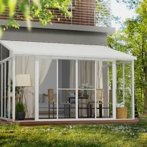 Angebot Palram - Canopia Terrassendach »San Remo Alu Wintergarten« Polycarbonatverglasung