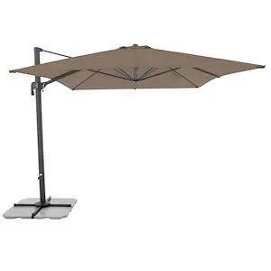 Pendelschirm Ravenna AX 300 x 300 cm, Farbe greige Nur Heute