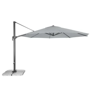 Pendelschirm RAVENNA 400 cm/8tlg., D. 827 grau Sonderangebot