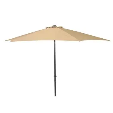 Direkt Vom Hersteller ALU-MARKTSCHIRM, POLYESTER NATUR, Ø 300CM