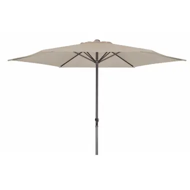 Kurbelschirm Basic Lift neo Ø300cm, Design 846 greige Must-Have