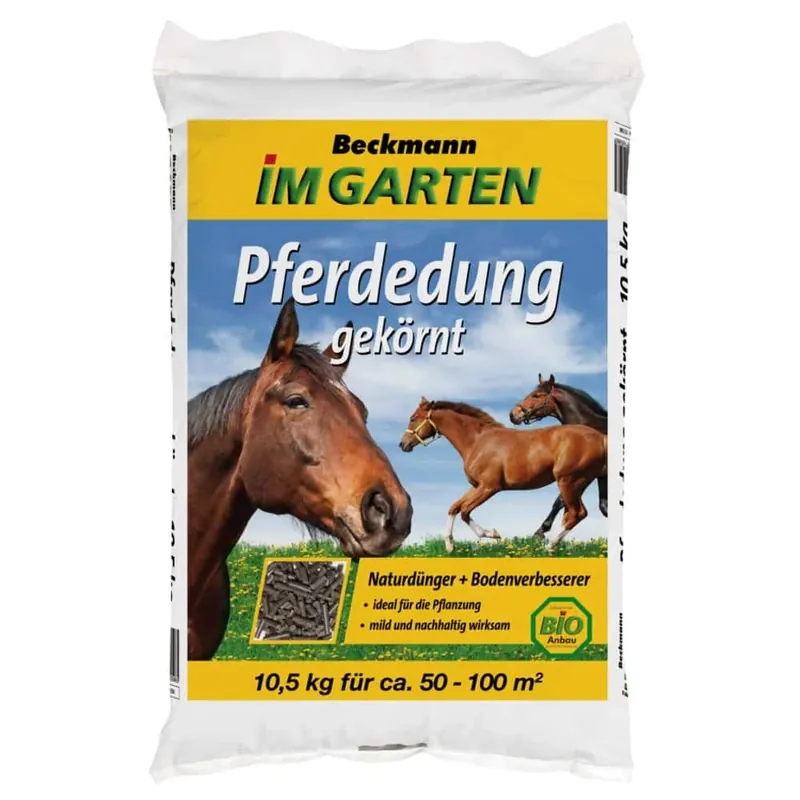 Pferdedung gekörnt 10,5kg für ca 50-100m² BIO Anbau geeignet Begrenztes Angebot