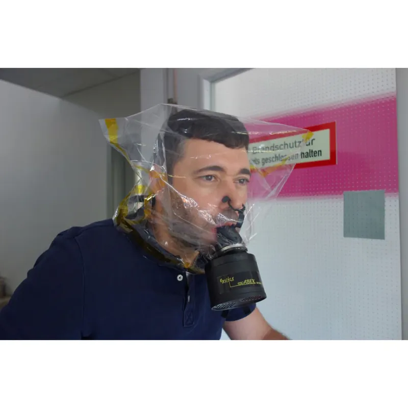 Aktuell EKASTU Fluchtfiltergerät mit Haube escABEK-P3 15