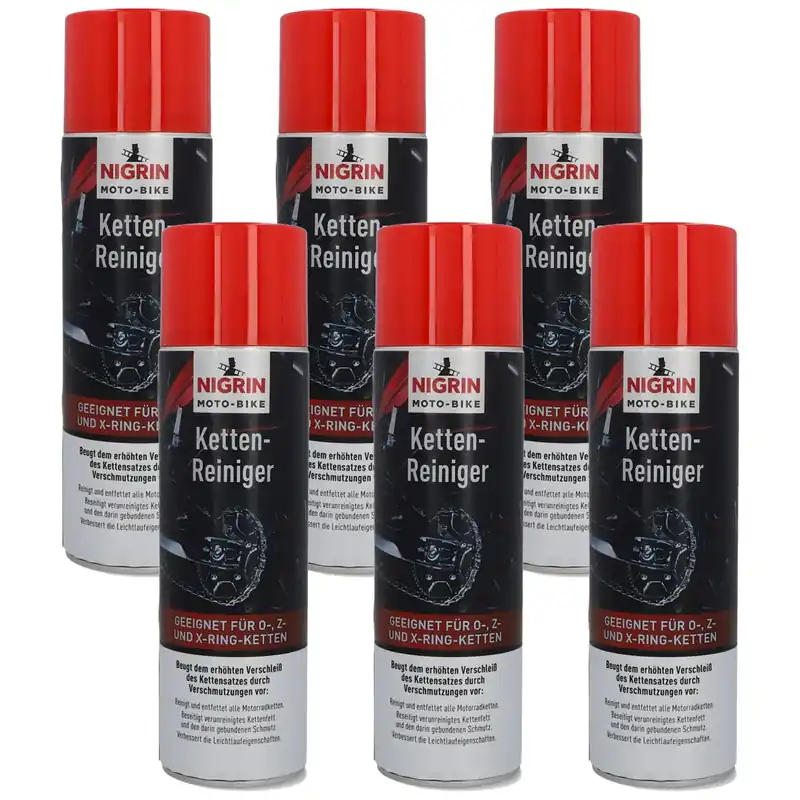 6x MOTO-BIKE Kettenreiniger Spray je 500ml Neu Im Sortiment