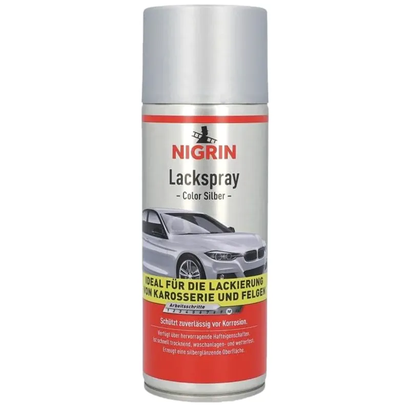Bestpreis Lackspray Spray-Dose Silber glänzend 400ml