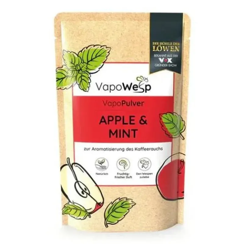 VapoPulver Apple & Mint 100g Online Kaufen