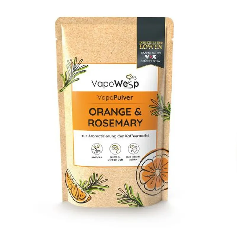 Preiswert VapoPulver Orange & Rosemary 100g