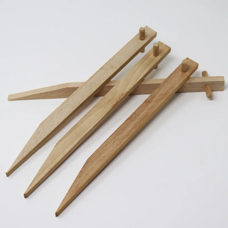 100 Erdanker aus Buchenholz I Holz Bodenanker Holzpflock Befestigungsanker Online Kaufen