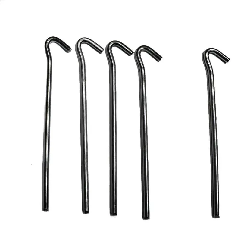 Zeltpflöcke, 5er Set, Dreikant, 30 cm, verzinkt Letzte Chance