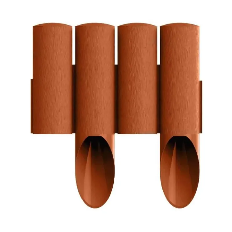 Gartenpallisade 4 Standard Rot 2,30m Preisreduziert