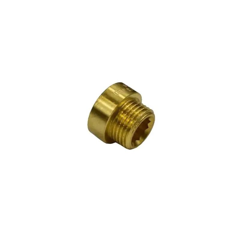 Gewindefitting Messing Hahnverlängerung 3/4" AG x 3/4" IG 15 mm Geprüft